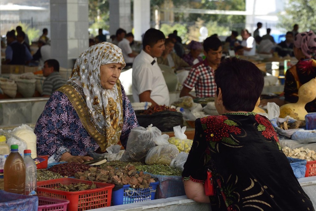Самарканддагы базар, Өзбекстан. Сүрөт: stefan_fotos, Flickr.com.