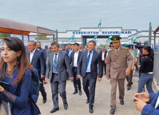 Кыргыз-өзбек чек арасындагы эки өткөрмө бекети кайрадан иштей баштады