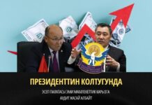 Президенттин колтугунда. Эсеп палатасы эми мамлекеттик карызга аудит жасай албайт